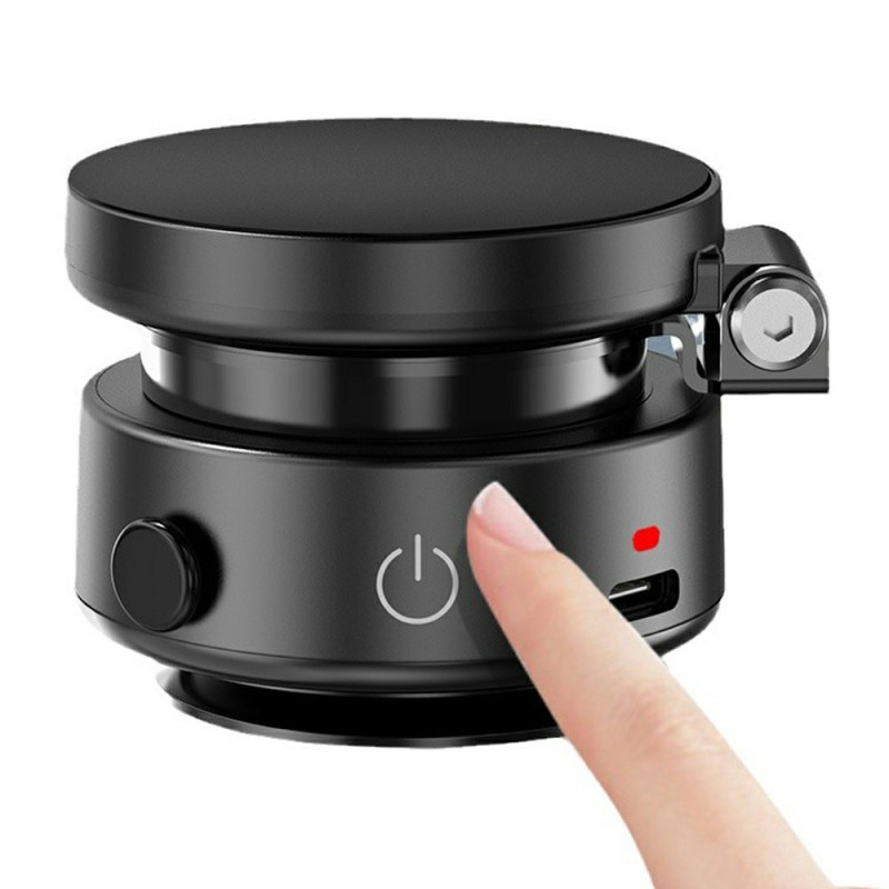 Universal magneettinen puhelimen pidike taittuvalla imukupilla kojelaudalle