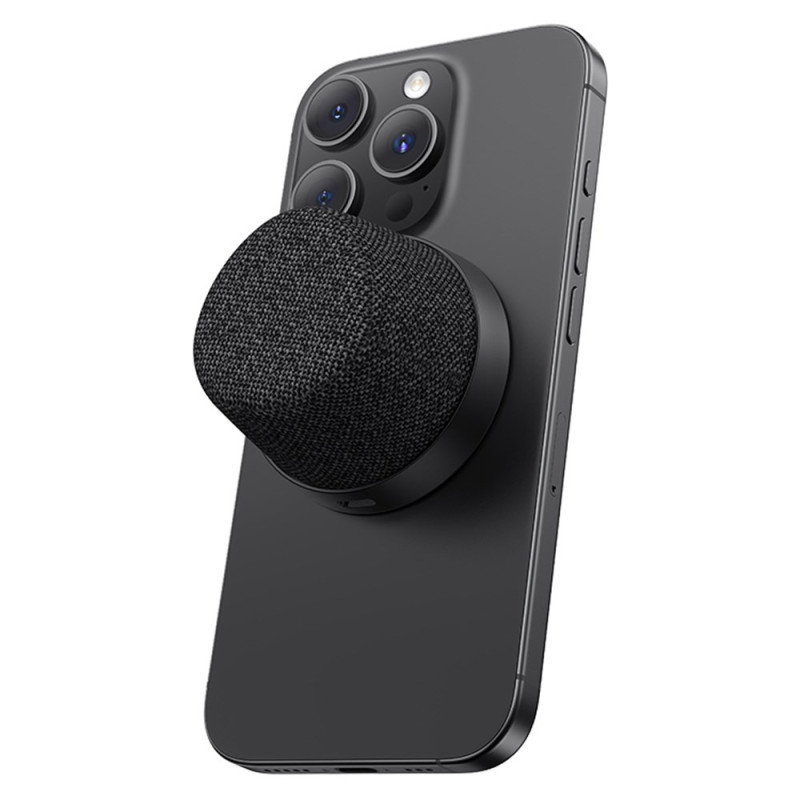 Bluetooth 5.4 Magneettinen Mini-kaiutin Puhelimen pidike USAMS