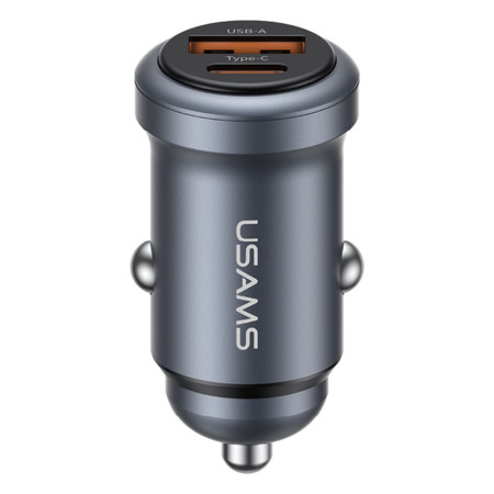 30W kaksoisportti USB-A/C...