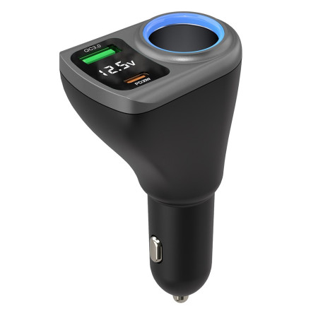 3-in-1-sikarilaturi, jossa...