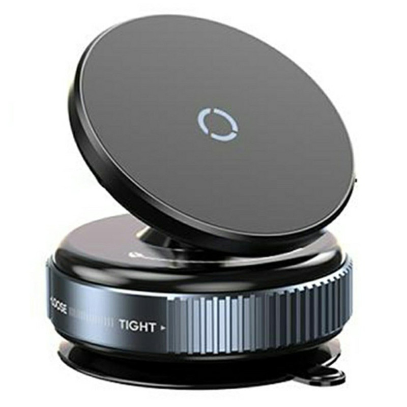 360° magneettinen autoteline imukupilla varustettuna