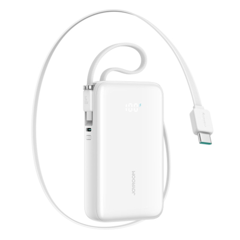 Varavirtalähde
 10000mAh 35W Dual sisäänvedettävä USB-C kaapeli JOYROOM