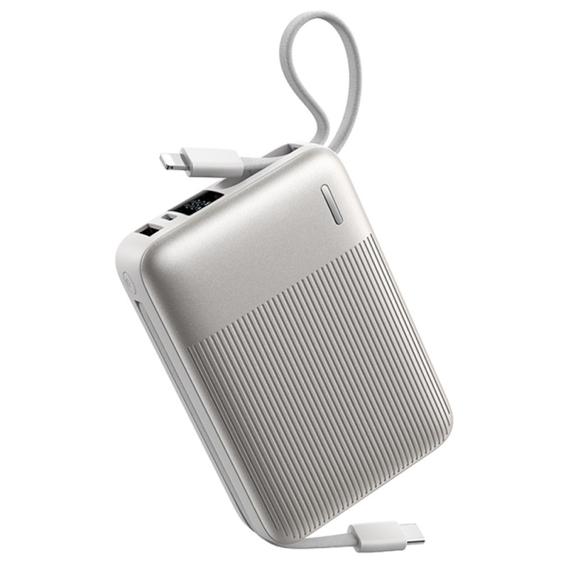 REMAX ulkoinen akku 20000mAh 22.5W integroidulla kaapelilla varustettuna