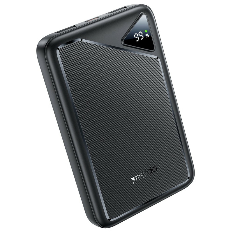 YESIDO Varavirtalähde
 10000mAh 2.4A Digitaalinen näyttö