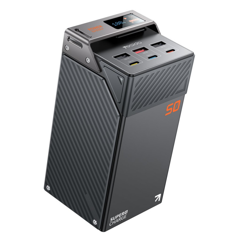 Varavirtalähde
 50000mAh 6 portit Fast Charge Digitaalinen näyttö YESIDO