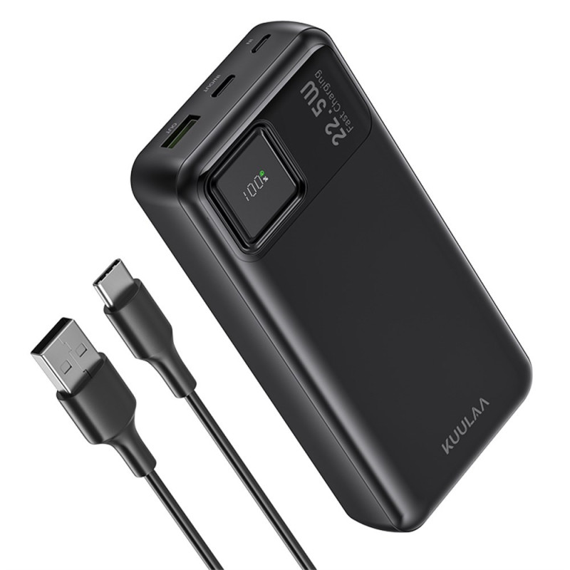 Varavirtalähde
 20000mAh 22.5W Kaksoisportti USB/Type-C