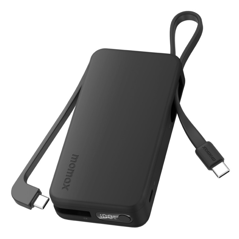Varavirtalähde
 10000mAh 30W integroidulla USB-C-kaapelilla - MOMAX