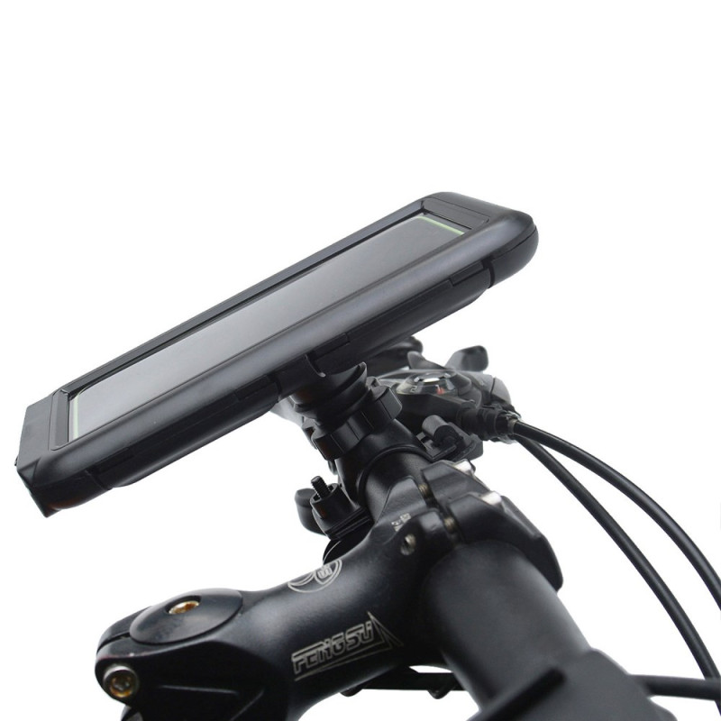 360° pyörivä vedenpitävä polkupyörän ohjaustankokiinnike (jopa 6,8")