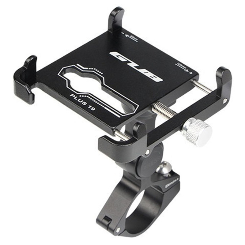 Säädettävä kulma pyörän puhelimen pidike