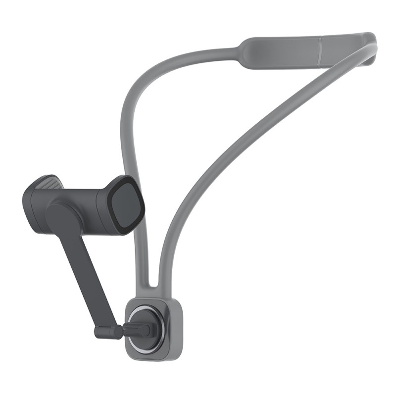 POV Säädettävä magneettinen kaulakiinnike, jossa on minijalusta