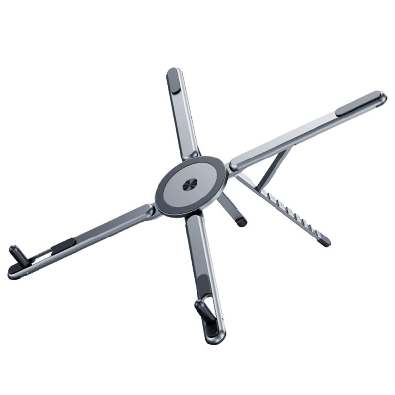 Taitettava magneettinen monitoimiteline tableteille ja puhelimille