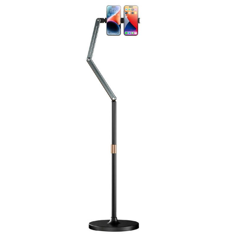 360° pyörivä lattiateline suoratoistoa ja opiskelua varten