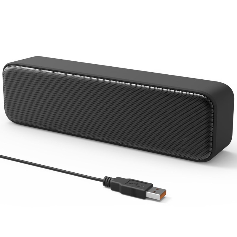 USB-kaksoiskaiutin Desktop Sound Bar (Stereo)