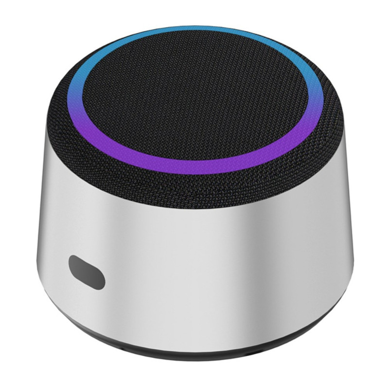 TWS Bluetooth-kaiutin, jossa on RGB-valo ja 15W langaton latausasema