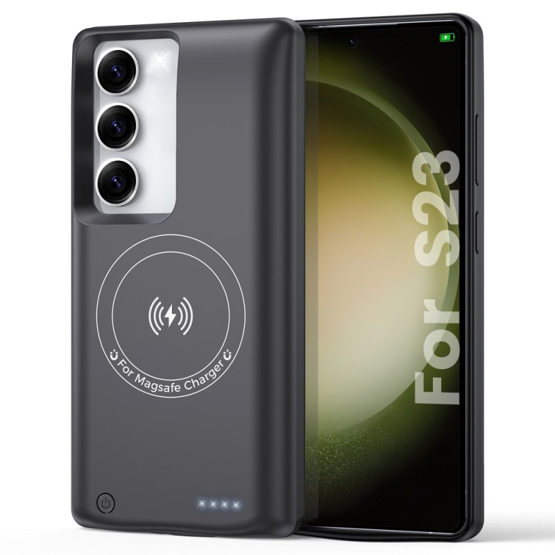 Coque Batterie Externe 10000mAh Samsung Galaxy S23 / S22 5G MagSafe