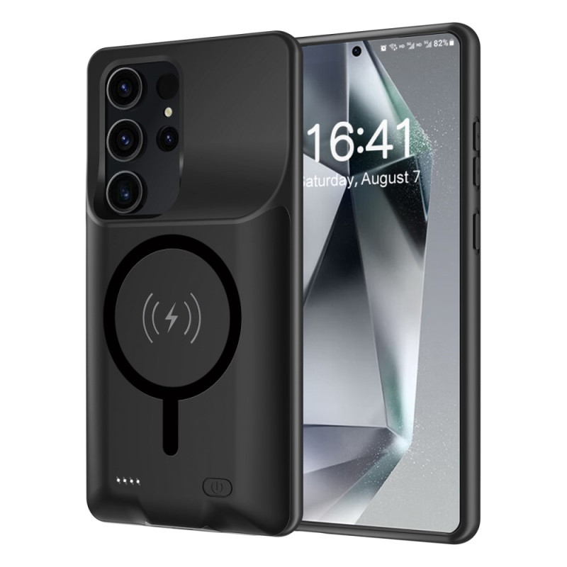 10000mAh akkukotelo Samsung Galaxy S25 Ultra ulkoinen laturi magneettikiinnityksellä