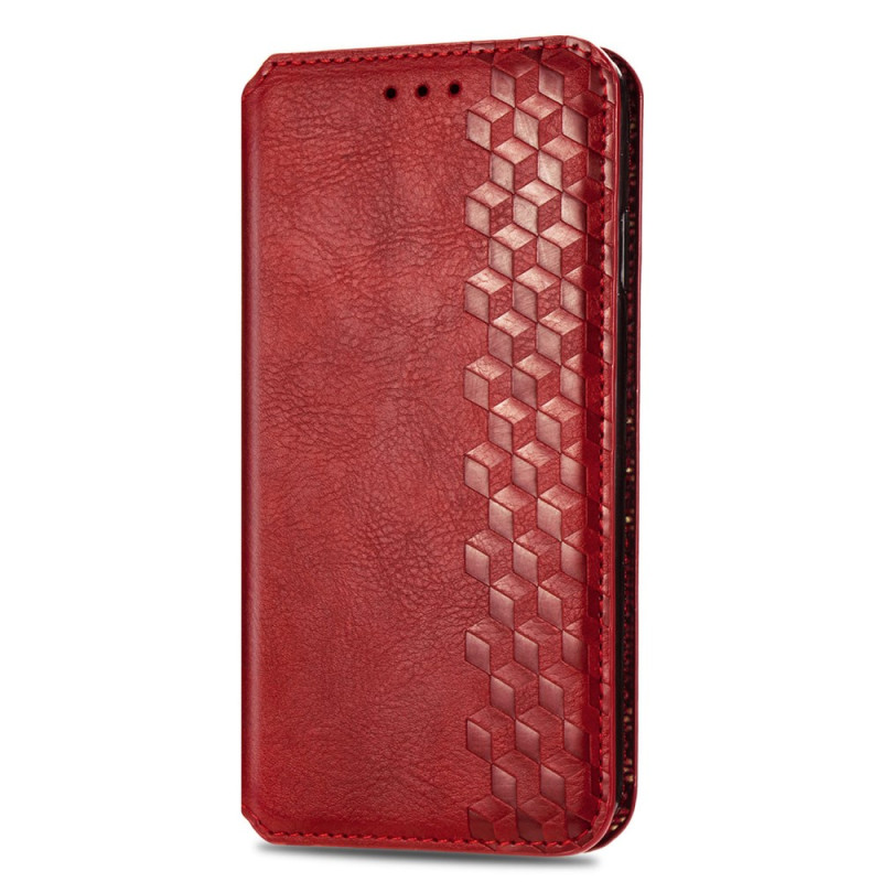 Flip Cover Oppo A6 Pro 5G Effet Daim Losanges