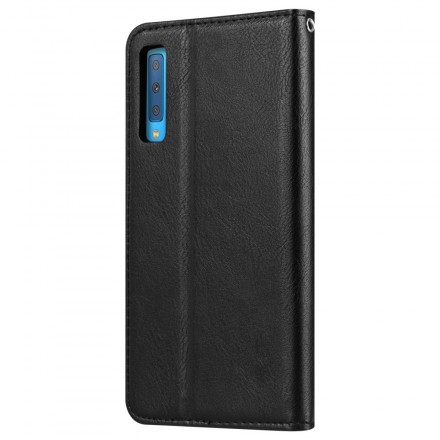 Flip Cover Samsung Galaxy A70 keinonahkainen korttikotelo