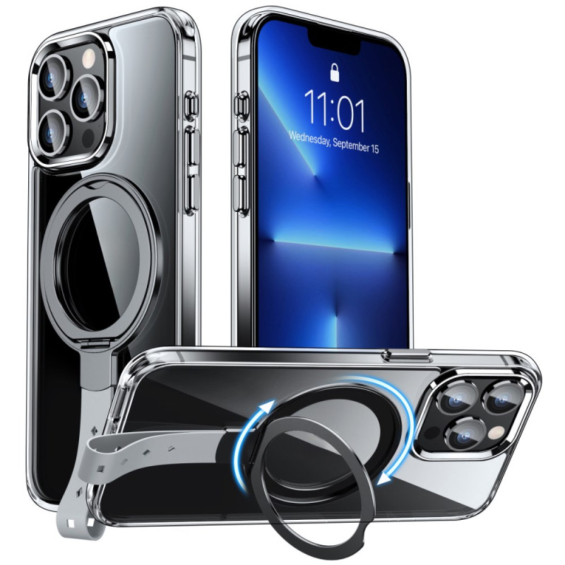 iPhone 13 Pro MagSafe läpikuultava suojakuori
, jossa on kiinnityslenkki