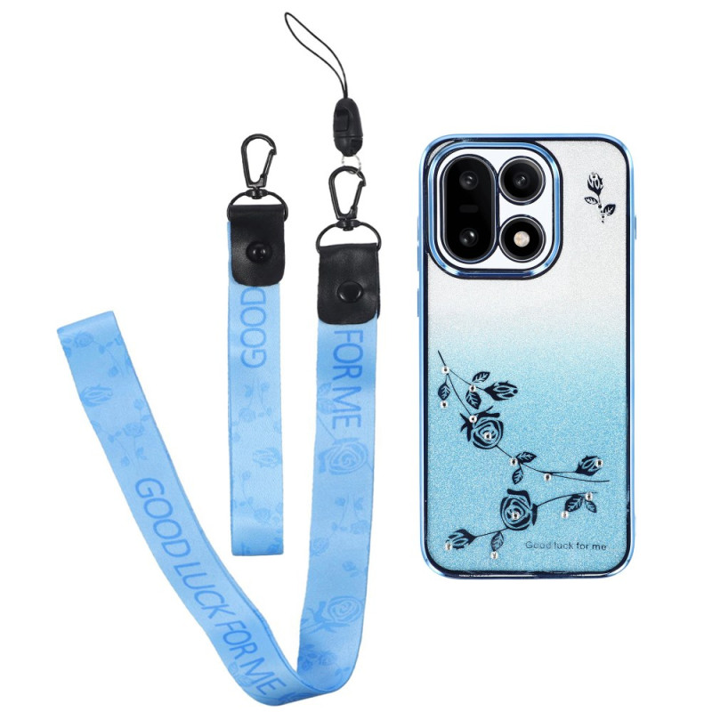 OnePlus 15 kansi Kukkainen kuvio johdoilla