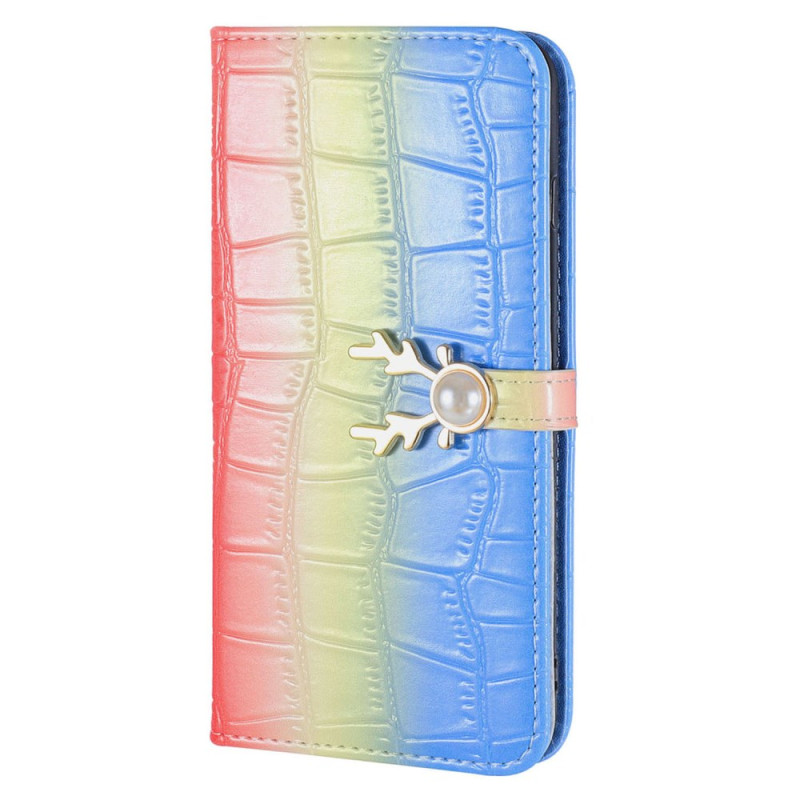 Kansi Suojakuori
 iPhone 13 Pro Max Krokotiili tekstuuri Gradientti