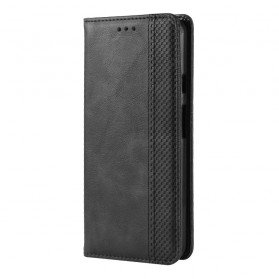 Flip Cover Google Pixel 3A Nahka Effect Vintage Styling