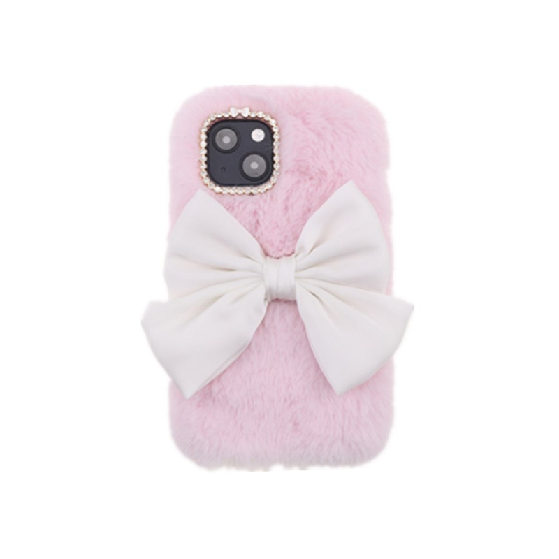 Suojakuori
 iPhone 13 Mini Plush Perhonen Bow Strassilla