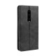  OnePlus 7 Pro Vintage Leather Effect Flip Cover -suojakansi