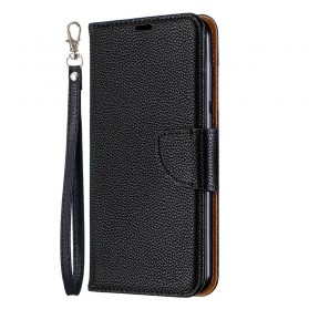 Kansi Huawei Y7 2019 Litchi Viisto läppä