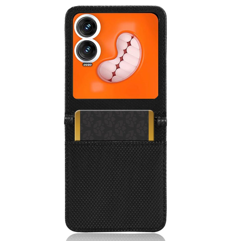 Infinix Zero Flip 5G Diamond Texture Suojakuori ja korttipidike