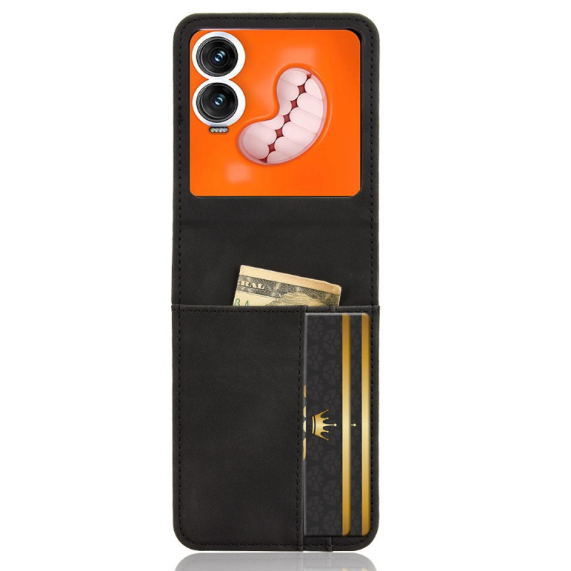 Suojakuori Infinix Zero Flip 5G Kortinpidin ja irrotettava muotoilu