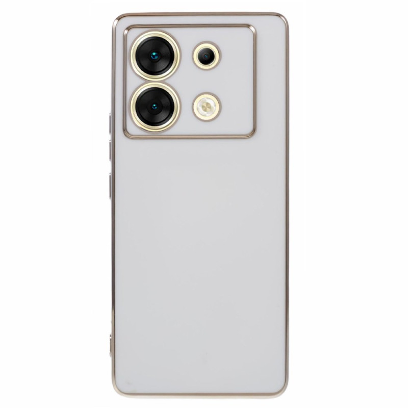 Infinix Zero 30 5G Suojakuori, jossa on kiiltävä galvanoitu viimeistely