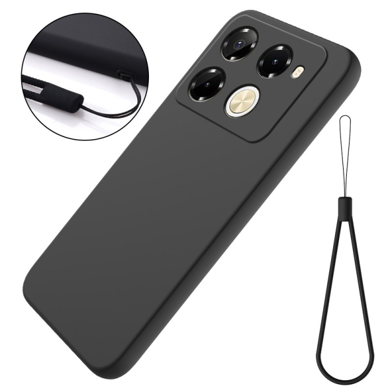 Infinix Note 40 Pro 5G / Infinix Note 40 Pro Plus 5G nestemäinen silikoni remmikotelo