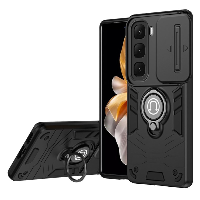 Infinix Hot 60i 4G liukuva kamerasuoja ja jalusta