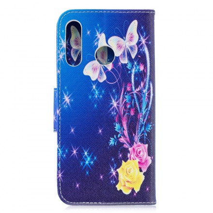 Huawei P30 Lite Case Perhosia yössä