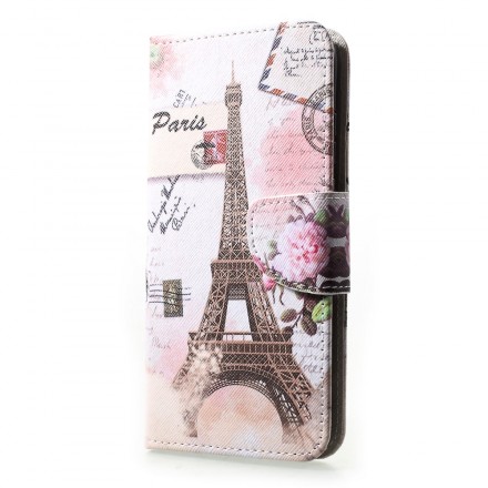 Huawei P30 Lite Retro Eiffel-tornin kotelo