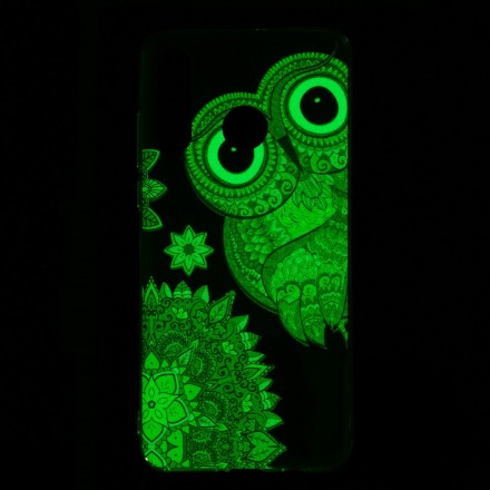 Huawei P30 Lite Asia Owl Mandala Fluorescent