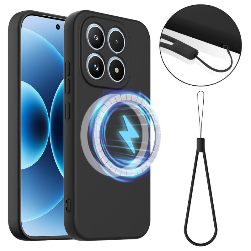 Xiaomi 17 magneettinen nestemäinen silikoni suojakuori