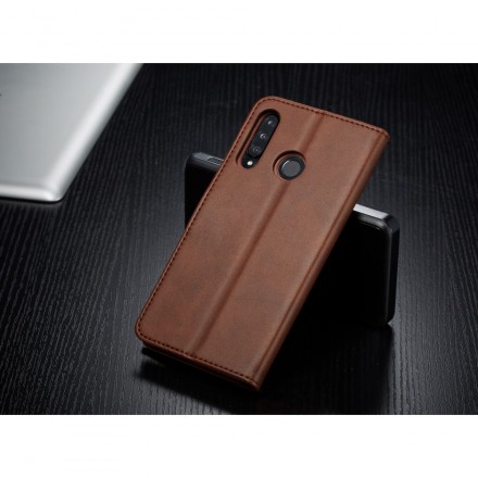 Huawei P30 Lite Case LC.IMEEKE Nahka vaikutus