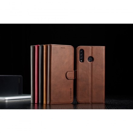 Huawei P30 Lite Case LC.IMEEKE Nahka vaikutus