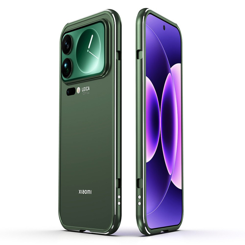 Xiaomi 17 Pro Max -objektiivi ja metallikehyksen puskuri