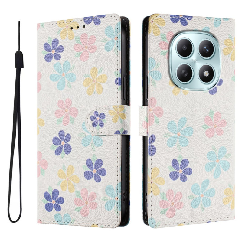 Xiaomi Redmi Note 15 5G / 4G Suojakuori Värilliset kukat