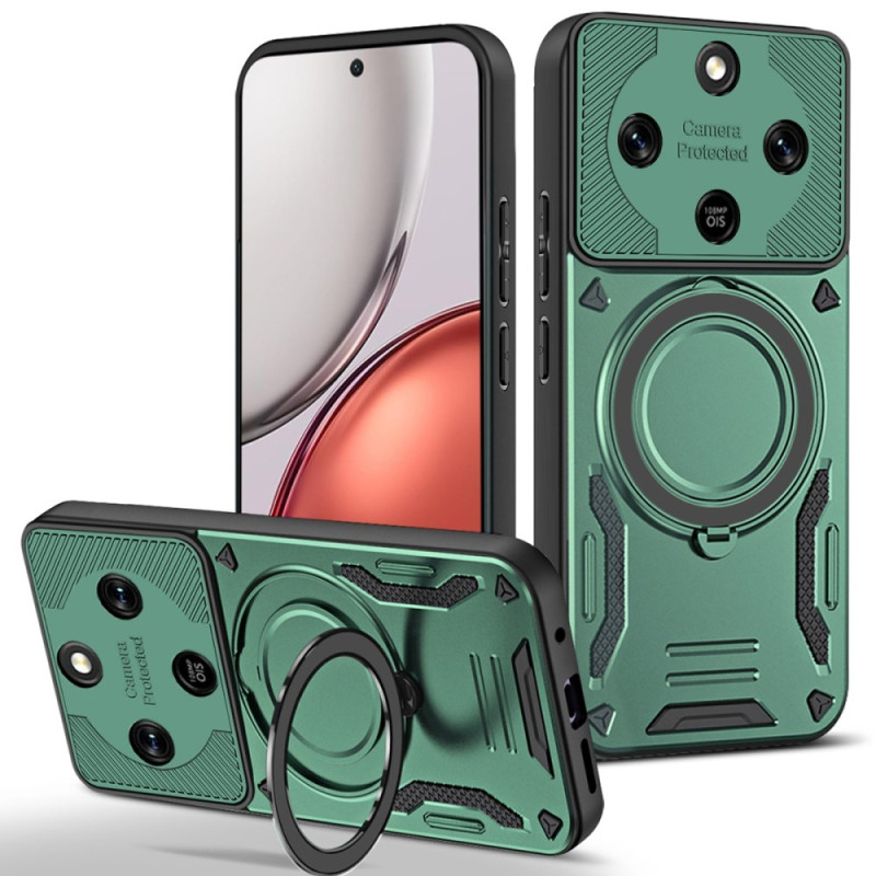 Honor Magic 8 Lite / X9d Magneettinen suojakuori kainalosauvojen tuella