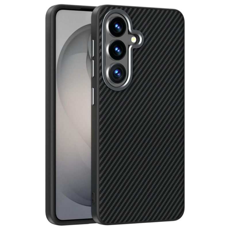 Coque Samsung Galaxy S26 Magnétique Texture Fibre de Carbone ABEEL