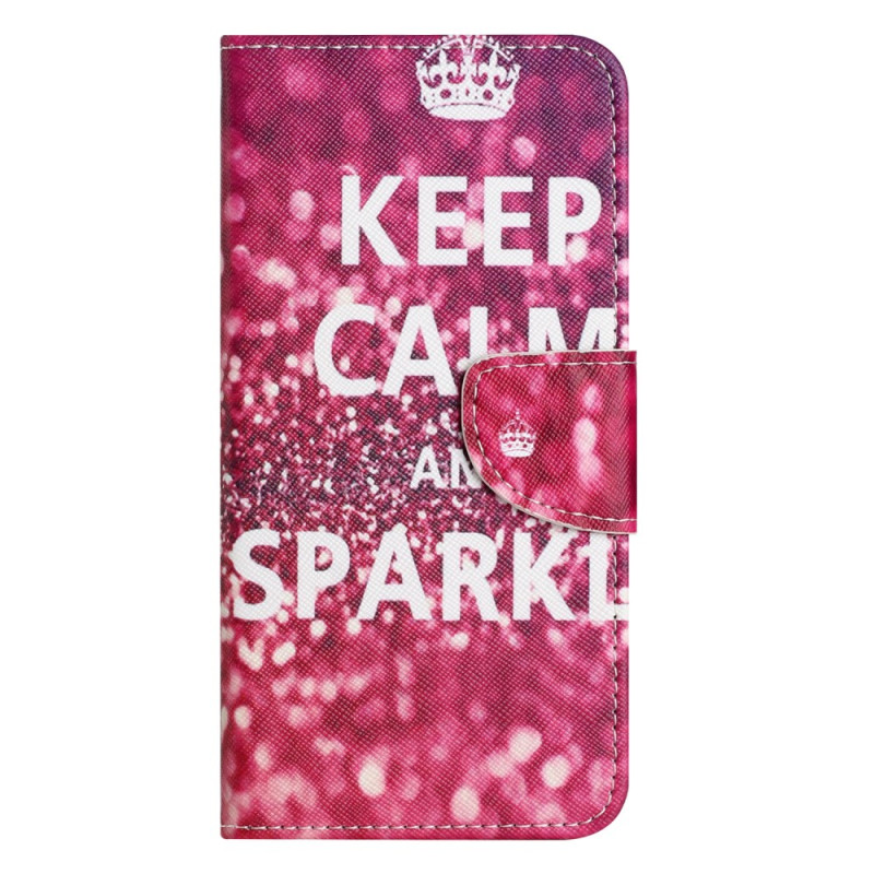 Samsung Galaxy S26 Plus Suojakuori Keep Calm ja Sparkle