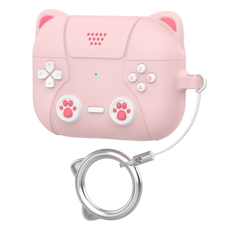 AirPods Pro 3 Kissan tassut Suojakuori avaimenperällä