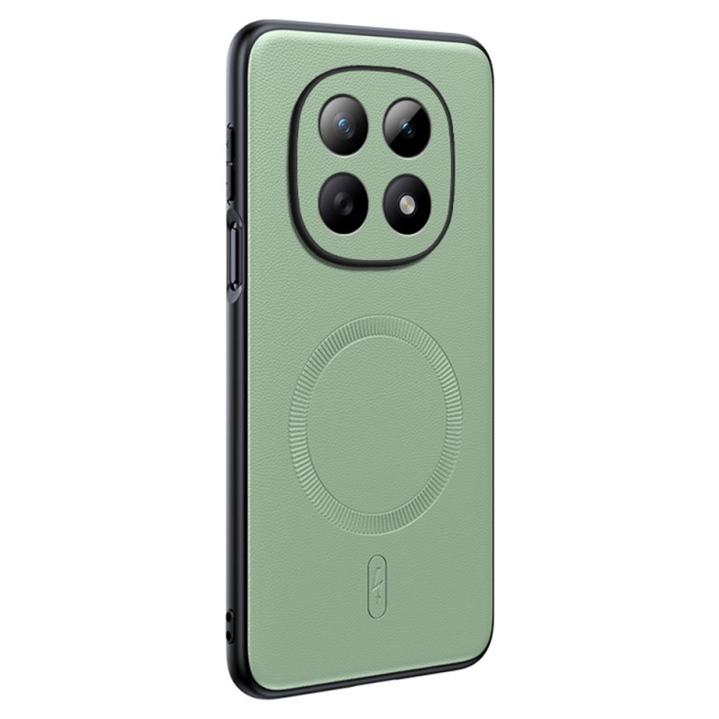 Coque Xiaomi Redmi Note 15 4G Magnétique Protection Effet Cuir