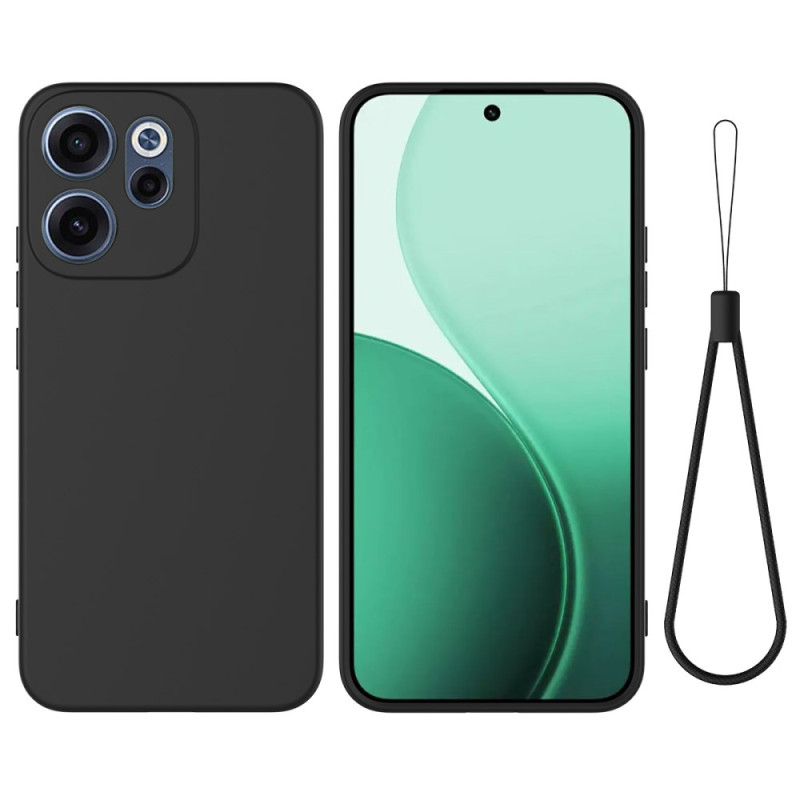 Oppo Reno 15 F 5G / 15 FS 5G nestemäinen silikoni kantolenkki Suojakuori