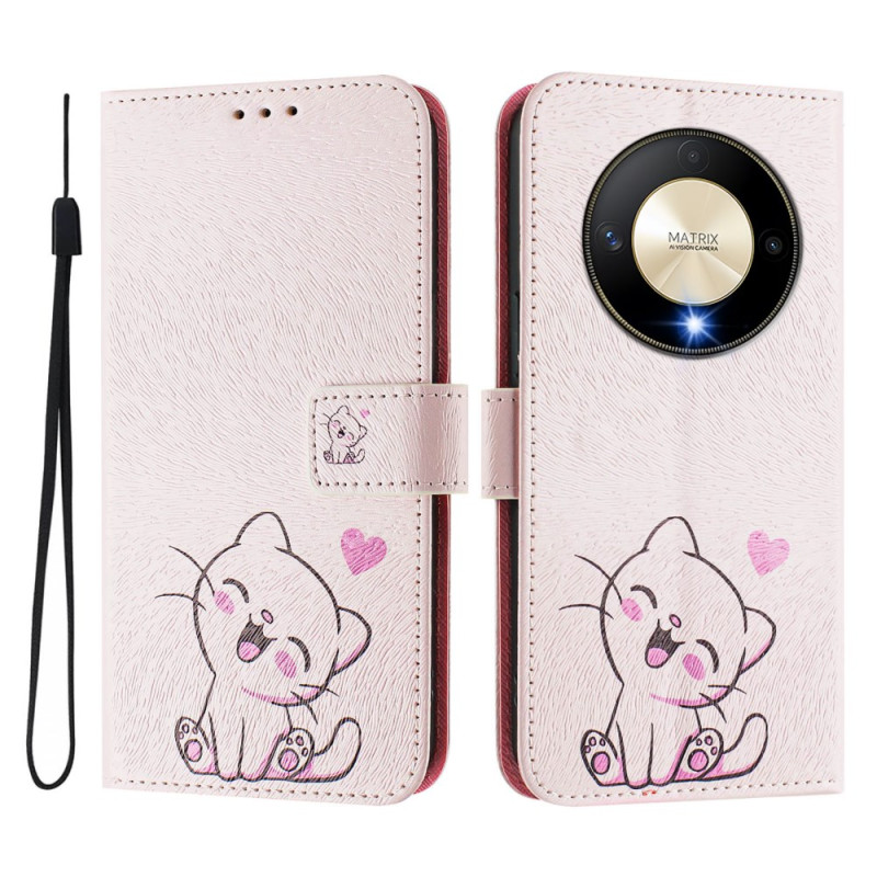 Honor Magic 6 Lite / X9b Pieni kissanpentu suojakuori