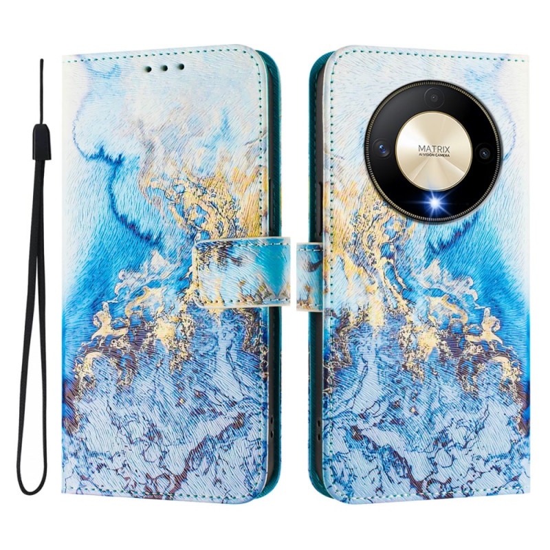 Honor Magic 6 Lite / X9b suojakuori Marmori Motif Ocean